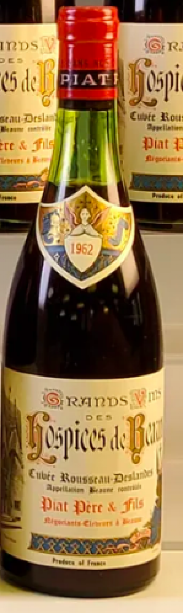 Piat Pere fils cuvee rousseau hospices des beaunes