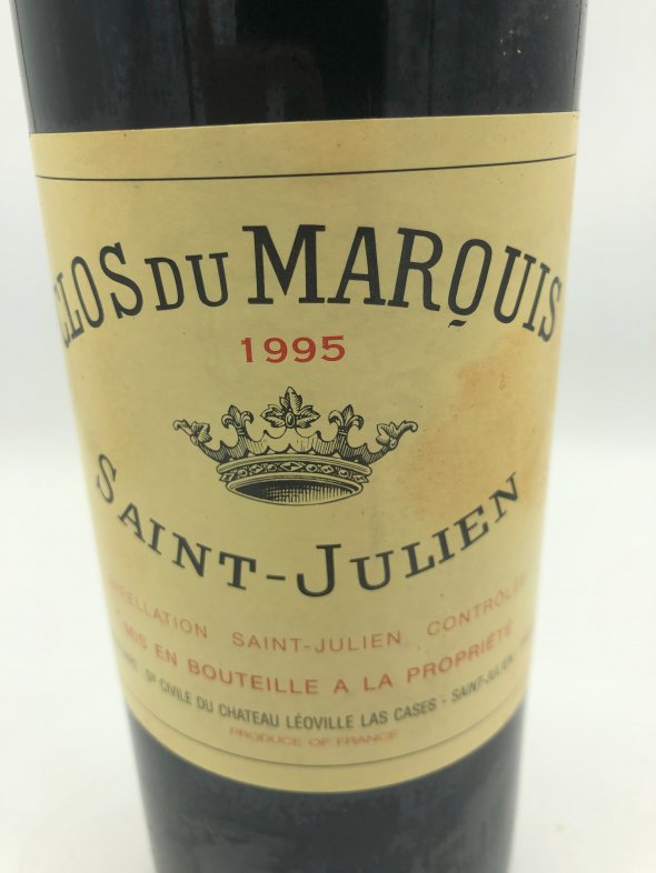Clos du Marquis, Saint-Julien 1995 Leoville Las cases 