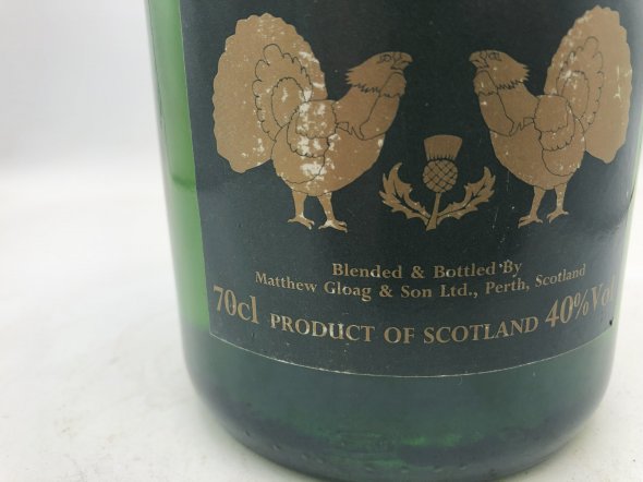 Capercaillzie Capercaillie Whisky Rare Matthew Gloag & Son ( Famous Grouse )