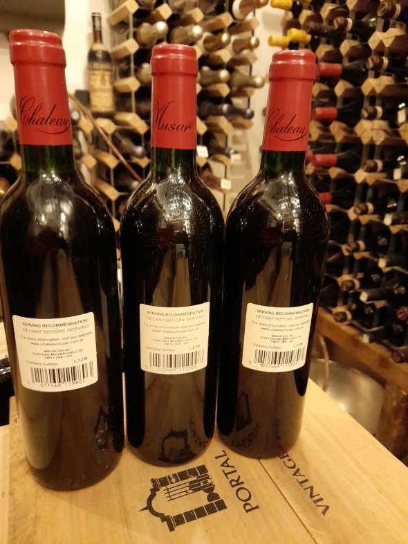 1998/2000 Chateau Musar  