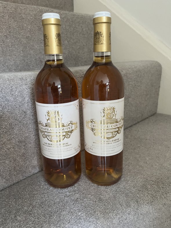 1997 (2 bottles) Chateau Coutet Premier Cru Classe, Barsac