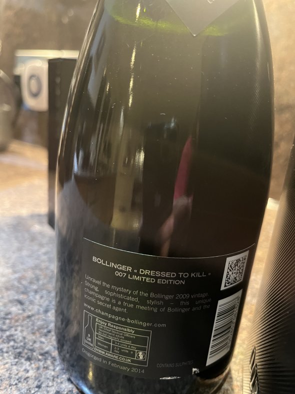 Bollinger 007 Limited Edition Grande Annee 2009