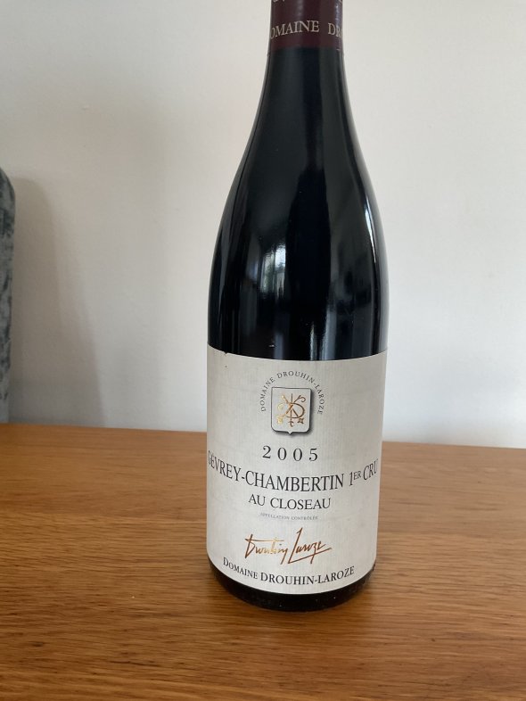 Domaine Drouhin Laroze, Gevrey-Chambertin Premier Cru, Au Closeau