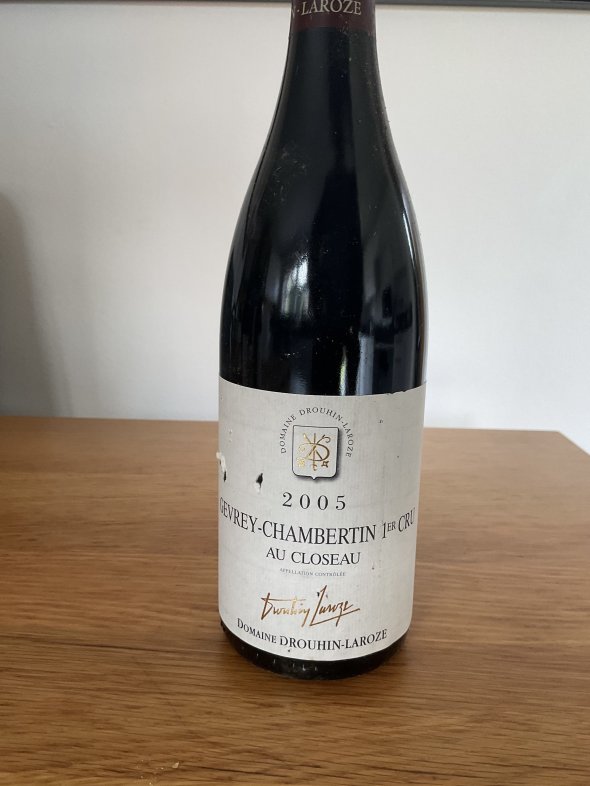 Domaine Drouhin Laroze, Gevrey-Chambertin Premier Cru, Au Closeau