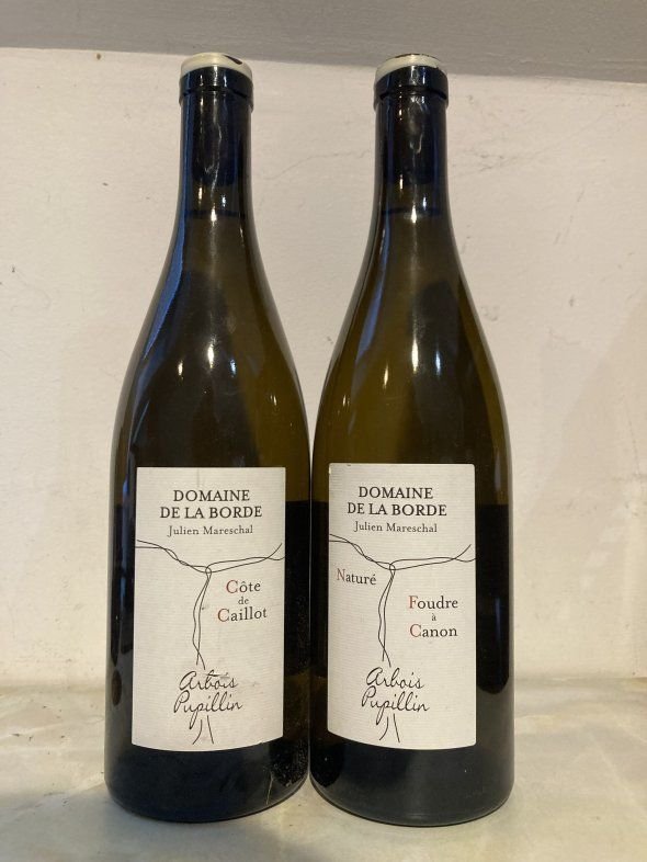 Chardonnay &ldquo;C&ocirc;te de Caillot&rdquo; 2021 - Savagnin &ldquo;Canon &agrave; Foudre&rdquo; 2020 Domaine de la Borde