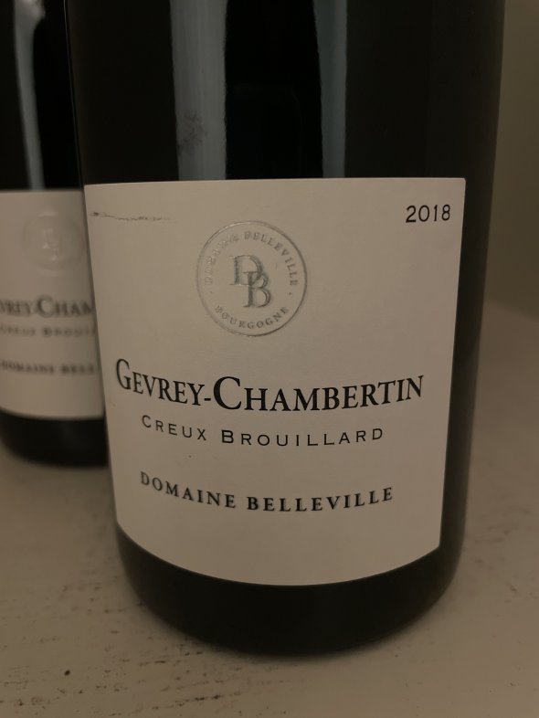 Gevrey Chambertin `Creux Brouillard` Domaine Belleville