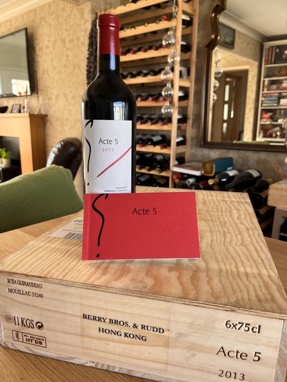 G Acte 5, Guinaudeau, Bordeaux Superieur