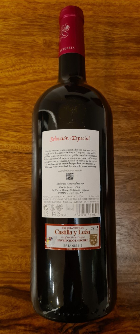 Abadia Retuerta, Seleccion Especial, Castilla y Leon