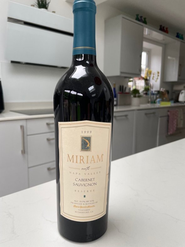 Mario Perelli Minetti Miriam Reserve Napa Valley
