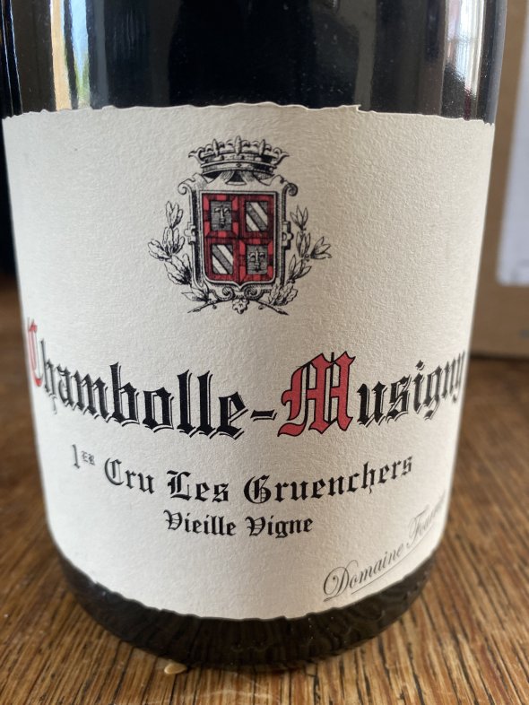 Domaine Fourrier, Chambolle-Musigny Premier Cru, Les Gruenchers Vieille Vigne