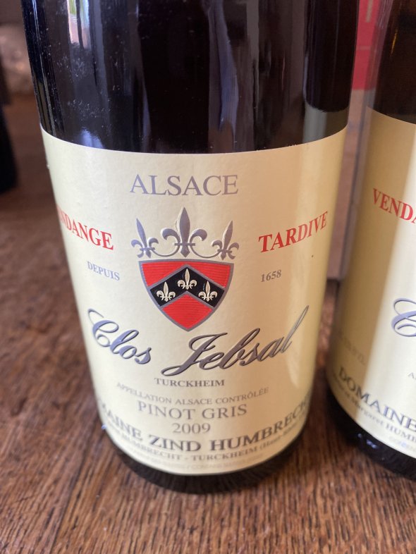 Domaine Zind Humbrecht, Clos Jebsal Pinot Gris Vendanges Tardives