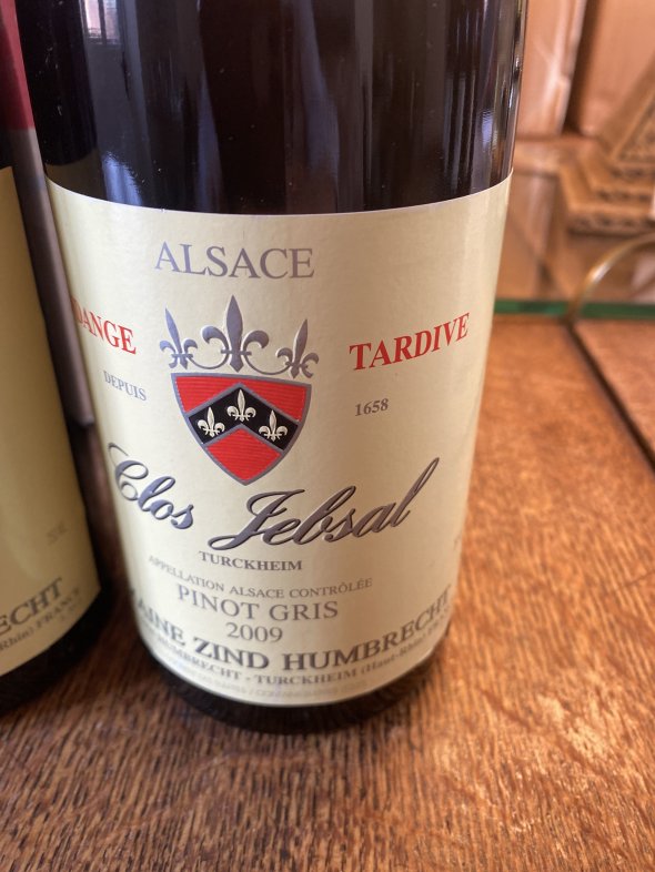 Domaine Zind Humbrecht, Clos Jebsal Pinot Gris Vendanges Tardives