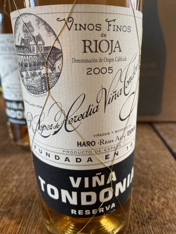 R. Lopez de Heredia, Tondonia Blanco Reserva White, Rioja