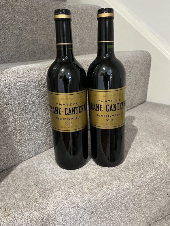  2012 (2 bottles) Chateau Brane-Cantenac 2eme Cru Classe, Margaux