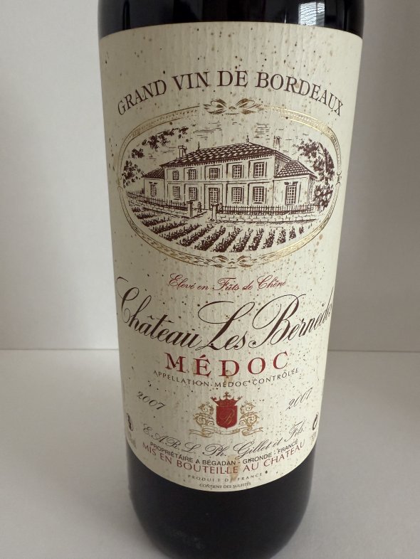 M&eacute;doc Ch&acirc;teau Les Bernedes