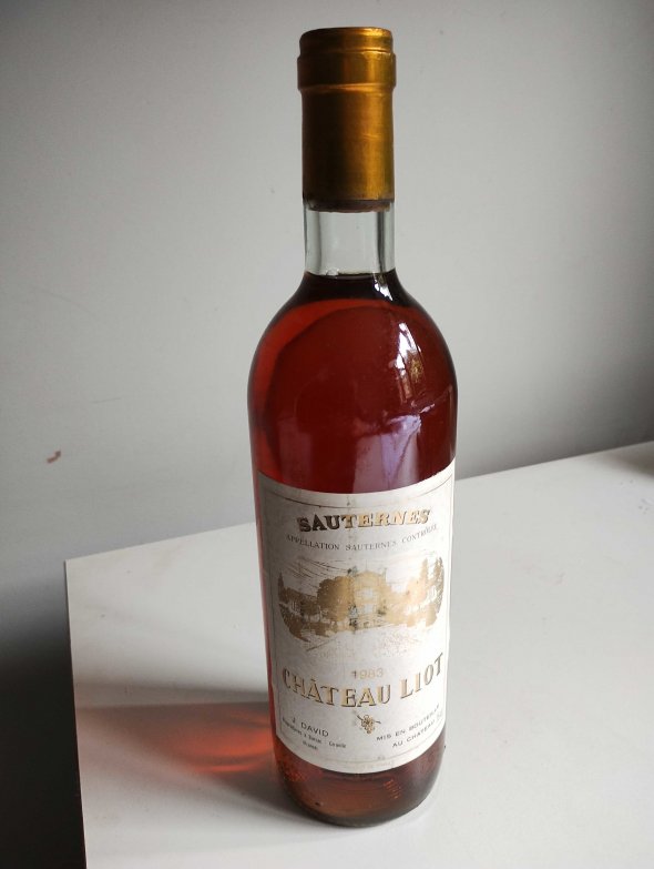 Chateau Liot, Sauternes 1983