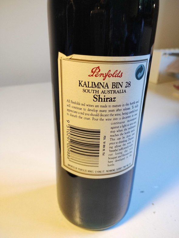 Penfolds, Bin 28 Kalimna Shiraz, South Australia