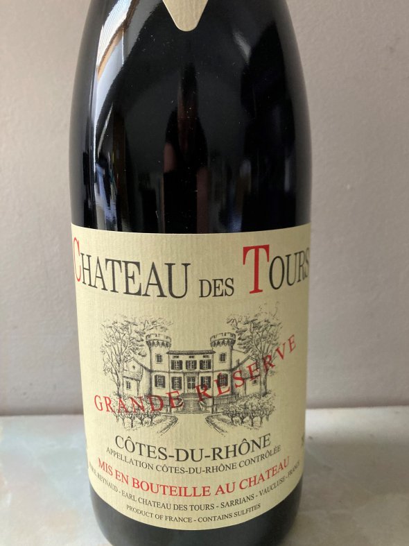 La Grande Reserve (Vacqueyras) Ch&acirc;teau des Tours, Emmanuel Reynaud