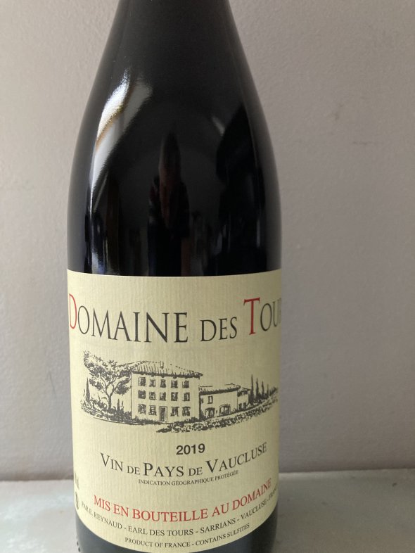 Domaine des Tours Rouge, Vin de Pays du Vaucluse, Emmanuel Reynaud