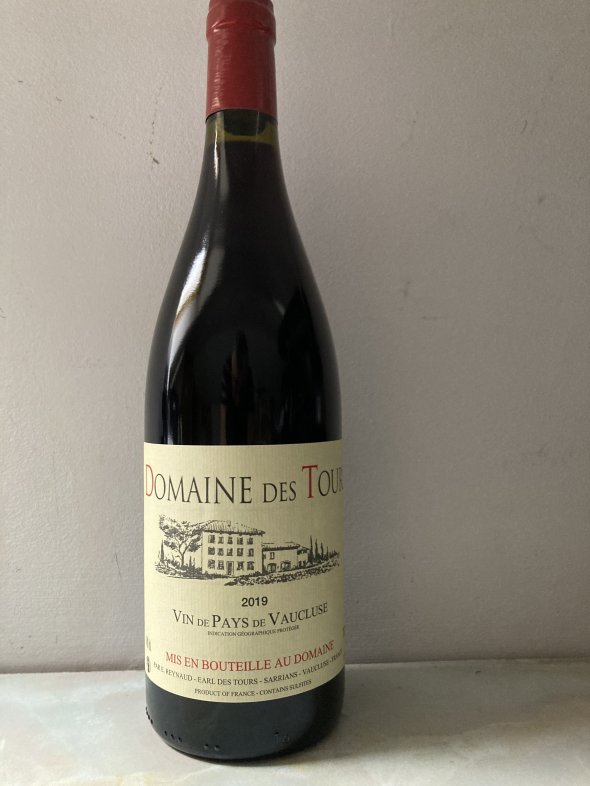 Domaine des Tours Rouge, Vin de Pays du Vaucluse, Emmanuel Reynaud