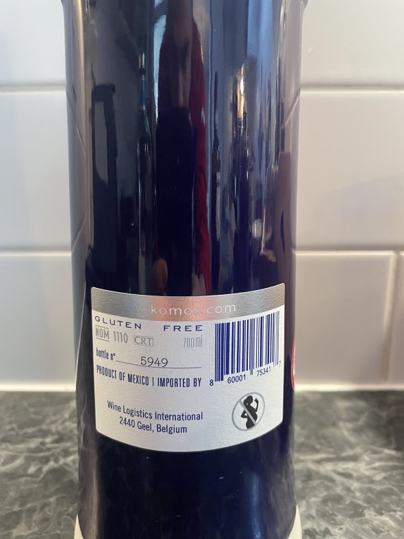 Tequila Kosmos Anejo Cristalino