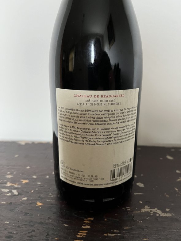 Chateau de Beaucastel Rouge, Chateauneuf-du-Pape