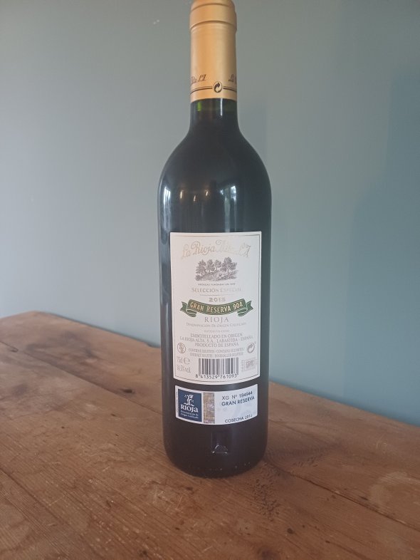 La Rioja Alta, Gran Reserva 904, Rioja