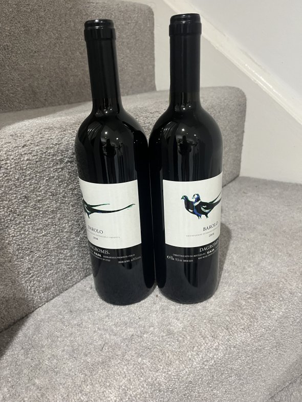 2008 (2 bottles) Gaja, Barolo, Dagromis