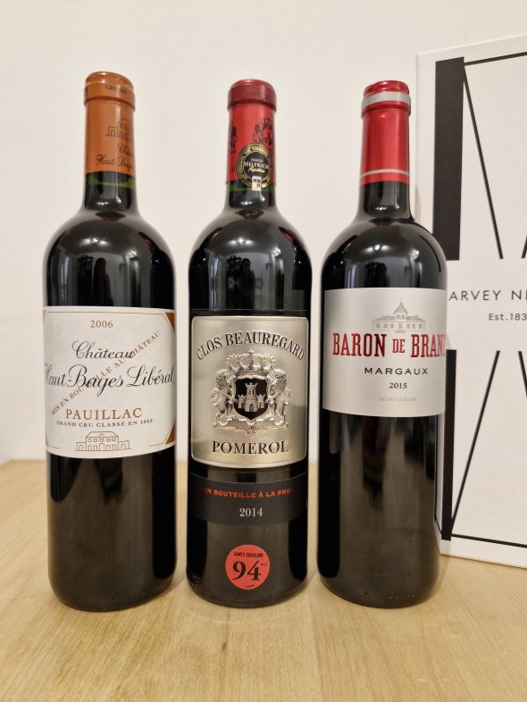 Mixed Bordeaux Trio