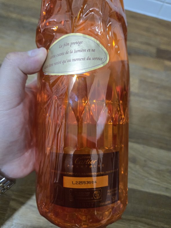 Cartier cuvee champagne