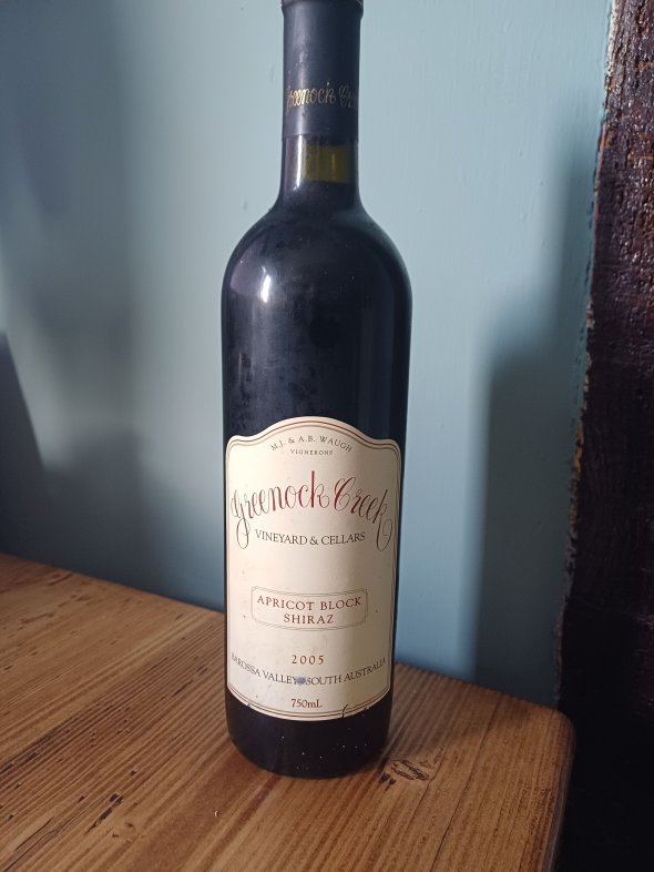 Greenock Creek, Apricot Block Shiraz, Barossa Valley