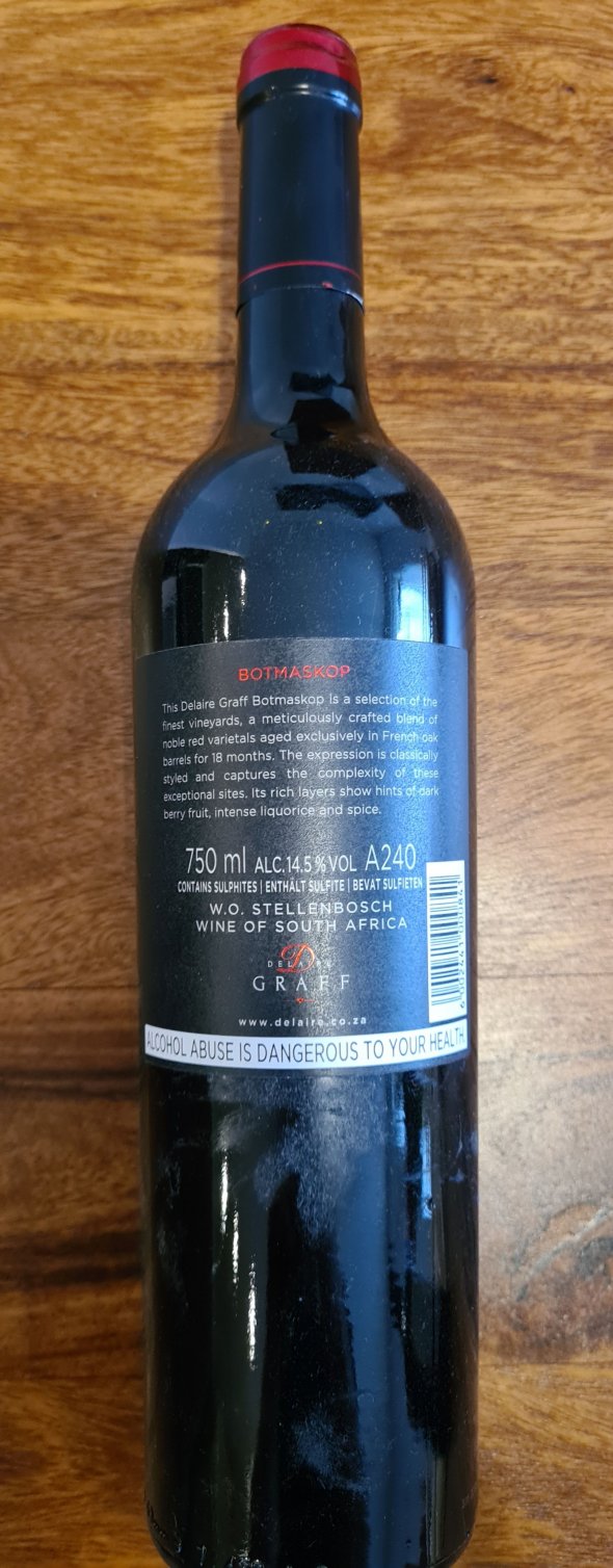 Delaire Graff, Botmaskop, Stellenbosch
