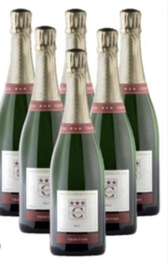 Champagne Chapuy Tradition , Grand Cru Oger, NV, Cote des Blancs, parcel of 6x75cl