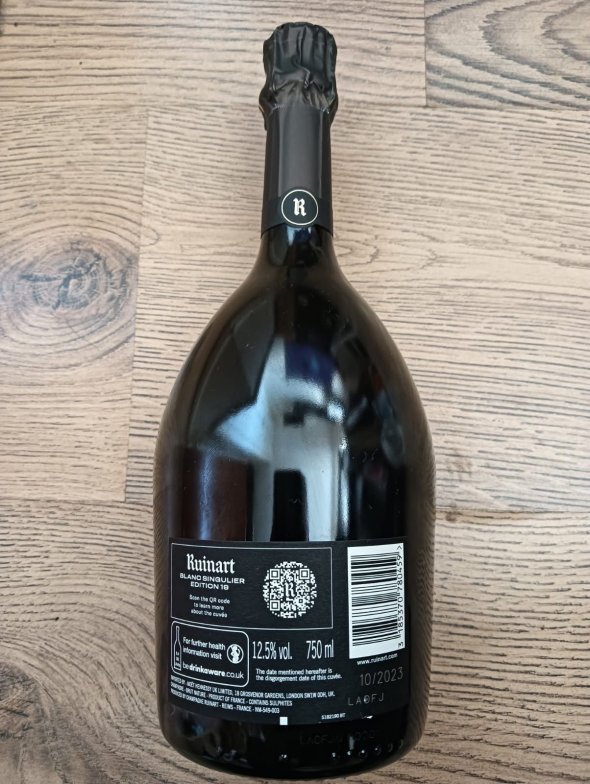 Ruinart Singulier Blanc de Blanc edition 2019