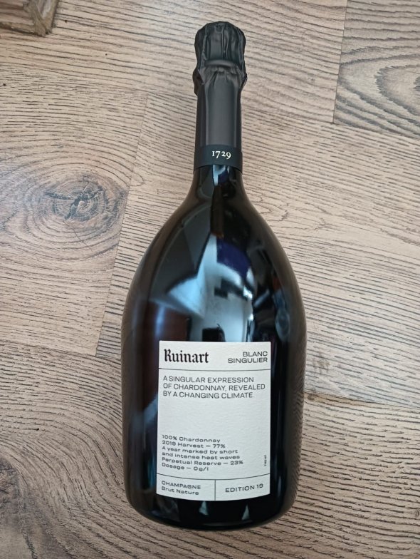 Ruinart Singulier Blanc de Blanc edition 2019