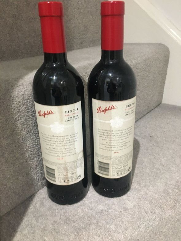 2019 (2 bottles) Penfolds Napa Cabernet Sauvignon