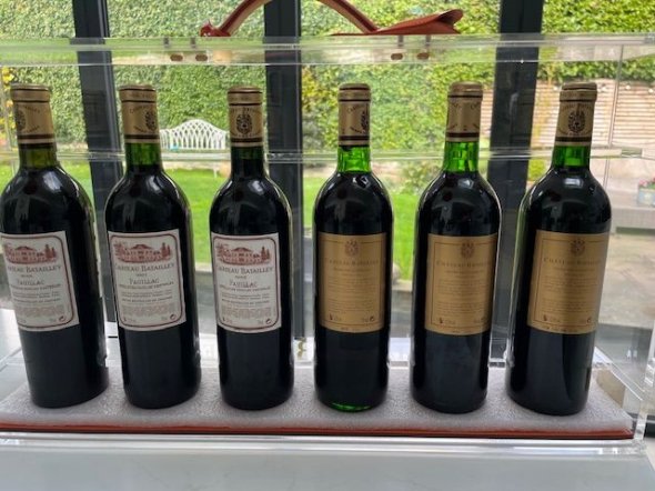 Chateau Batailley 1949 - 1996 Pauillac 5eme-Cru / Coffret Vieux Millesimes