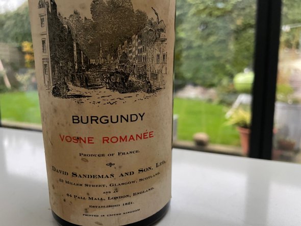 Vosne Romanee Burgundy - David Sandeman & Sons Ltd.