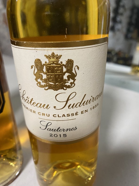 2015 Sauternes tasting comparison