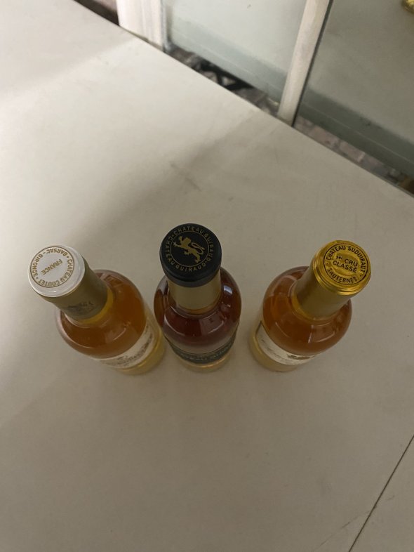 2015 Sauternes tasting comparison