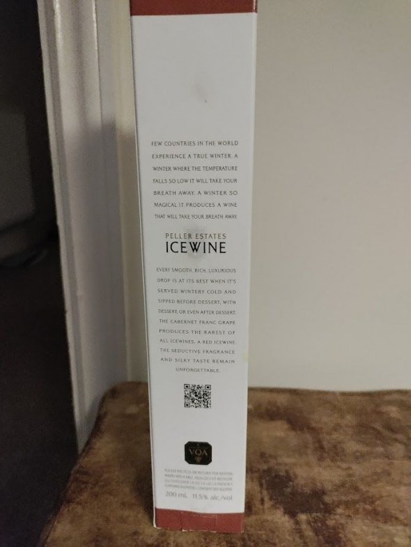 Peller, Cabernet Franc Icewine, Niagara Peninsula