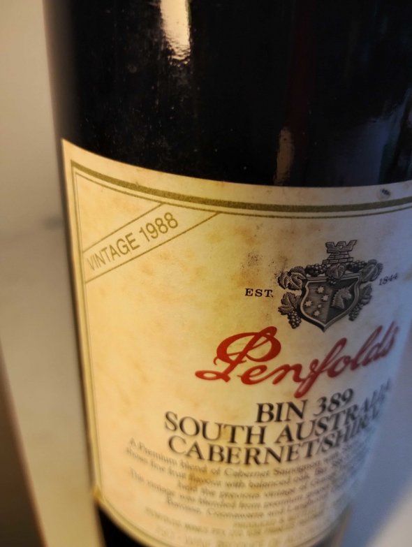 Penfolds, Bin 389 Cabernet Shiraz, South Australia