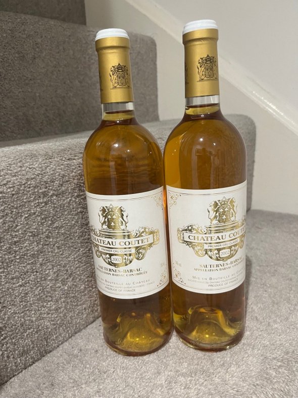 2002 (2 bottles) Chateau Coutet Premier Cru Classe, Barsac