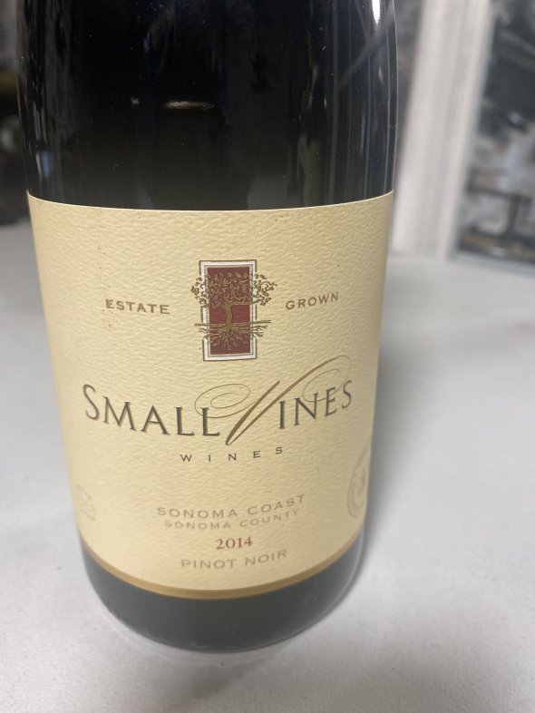 Small vines pinot noir 