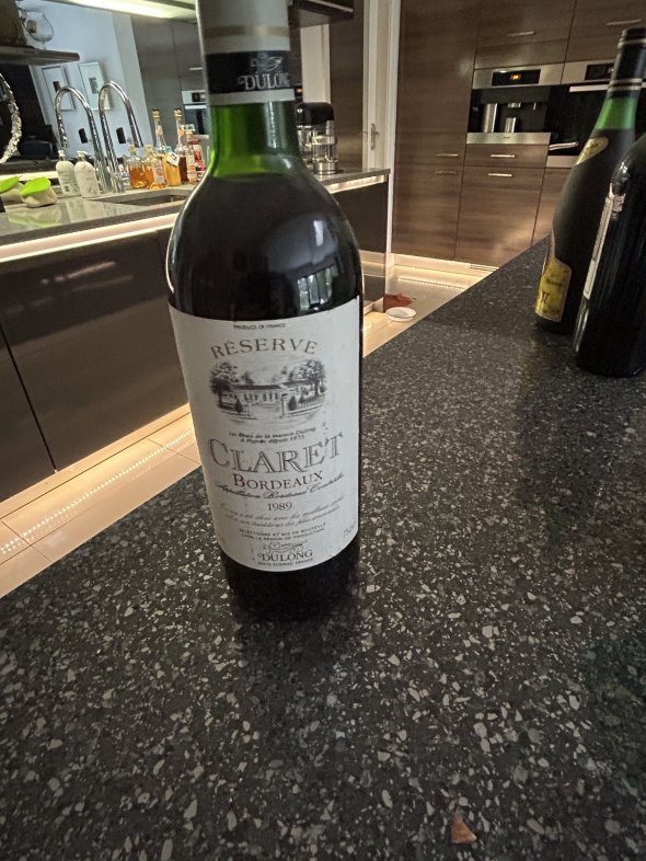 Chateau le Roc 1981 and Claret Bordeaux 1989