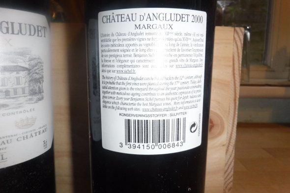 Chateau d'Angludet, Margaux, Bordeaux, France