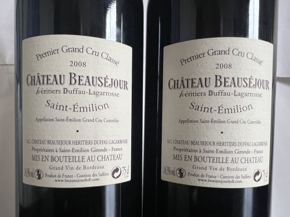 Chateau Beausejour Duffau-Lagarrosse Premier Grand Cru Classe B, Saint-Emilion Grand Cru