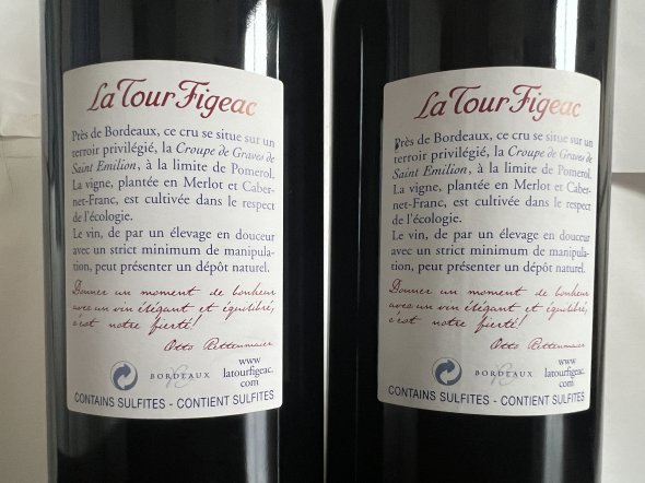 Chateau La Tour Figeac Grand Cru Classe, Saint-Emilion Grand Cru