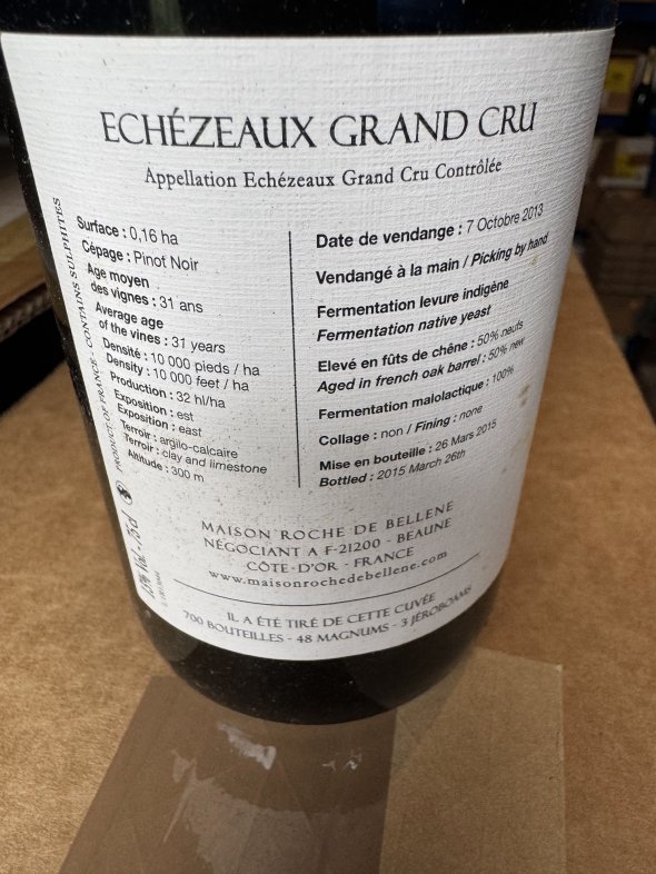Maison Roche de Bellene, Echezeaux Grand Cru