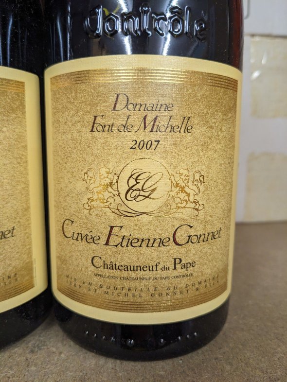Font Michelle, Chateauneuf-du-Pape, Cuvee Etienne Gonnet